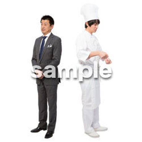 Cutout People　ハイクラス　スタッフ　HH_407