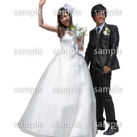 Cutout People　ウェディング　DD_034