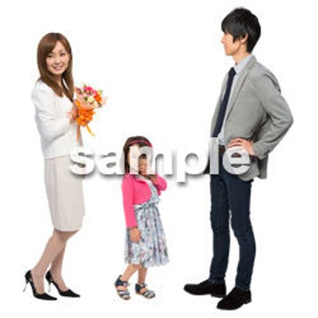 Cutout People　ファミリー　GG_043