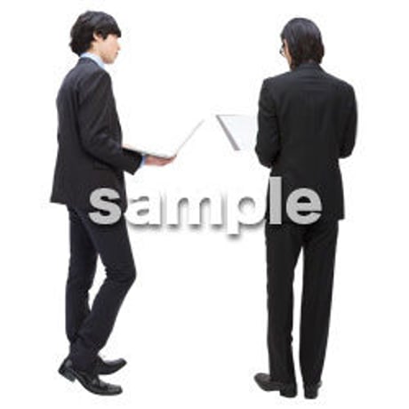 Cutout People　ビジネス-日本人　EE_025
