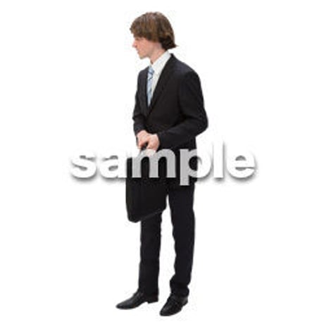Cutout People　ビジネス　AA_077