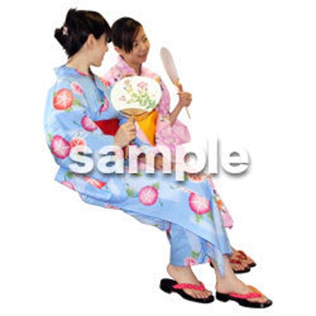 人物切抜き素材　夏服・フィットネス編　J_016