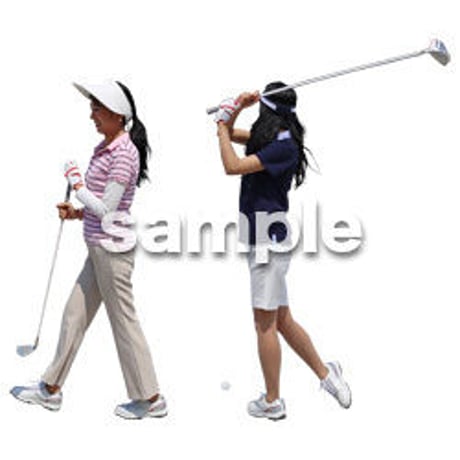 Cutout People　スポーツ　CC_268