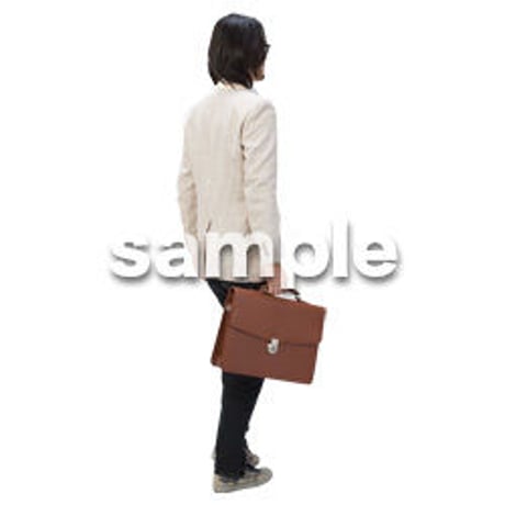 Cutout People　ビジネス　AA_199