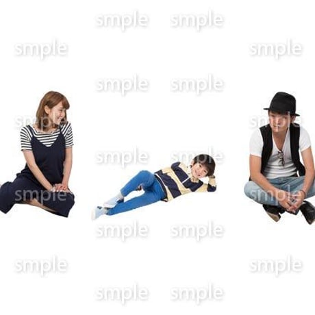 Cutout People　ファミリー　II_231