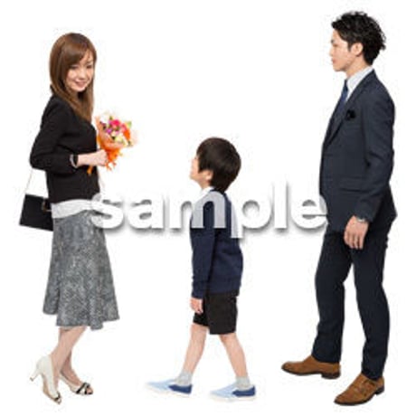 Cutout People　ファミリー　GG_013
