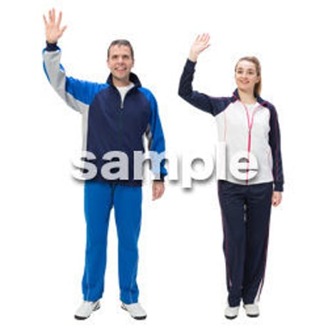 Cutout People　スポーツ　CC_056