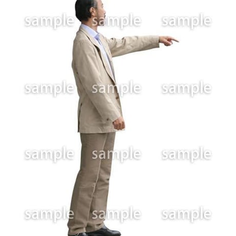 人物切抜き素材　リビング・散歩編　I_120