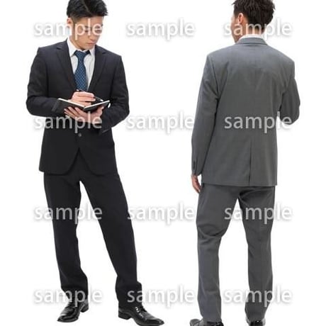 Cutout People　ビジネス-日本人　EE_026