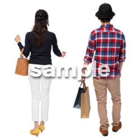 Cutout People　ショッピング　JJ_170