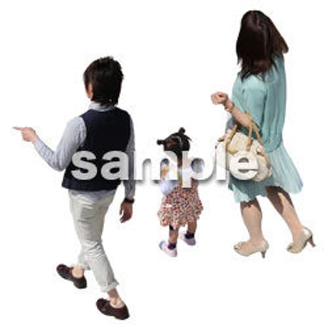 Cutout People　鳥瞰　人物　FF_159