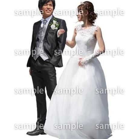 Cutout People　ウェディング　DD_032