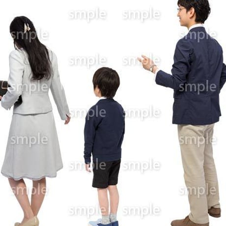Cutout People　ファミリー　GG_019