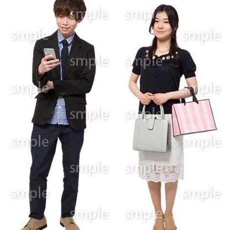 Cutout People　ショッピング　JJ_161