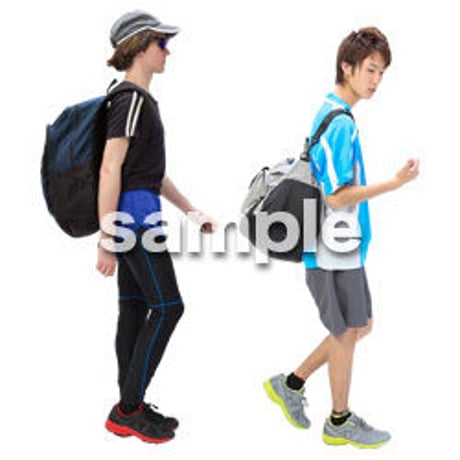 Cutout People　スポーツ　CC_108