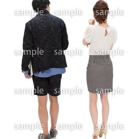 Cutout People　ビジネス-日本人　EE_180