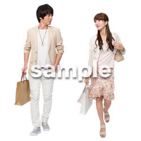 Cutout People　ショッピング　JJ_011