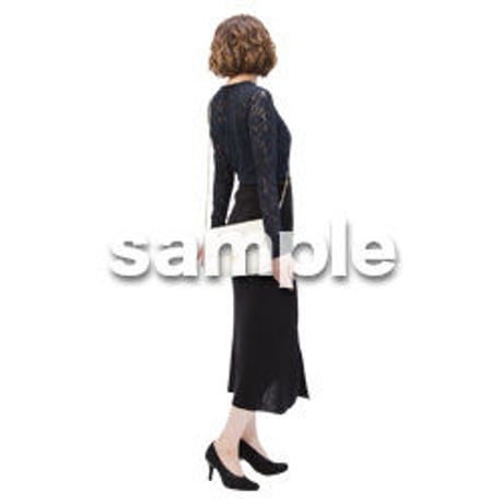 Cutout People　日本人カジュアル　BB_334