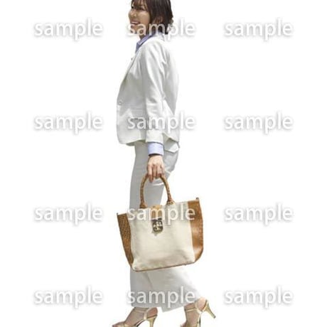 人物切抜き素材　ベーシックファッション編　P_088