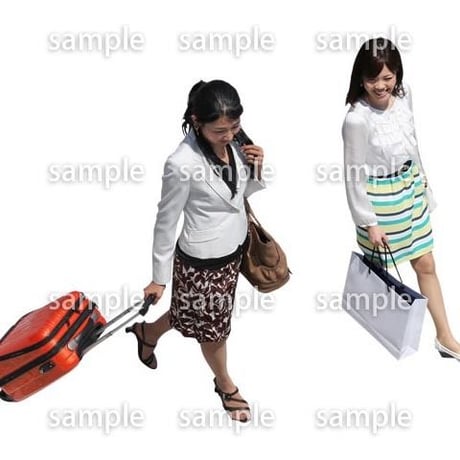 Cutout People　鳥瞰　人物　FF_132