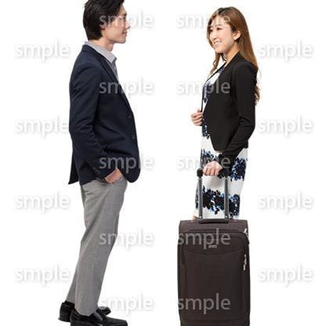 Cutout People　ハイクラス　日本人　HH_148