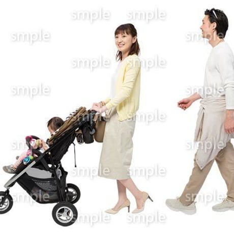 Cutout People　ファミリー　GG_128