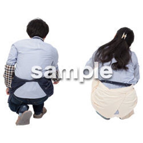 Cutout People　ガーデニング　II_180