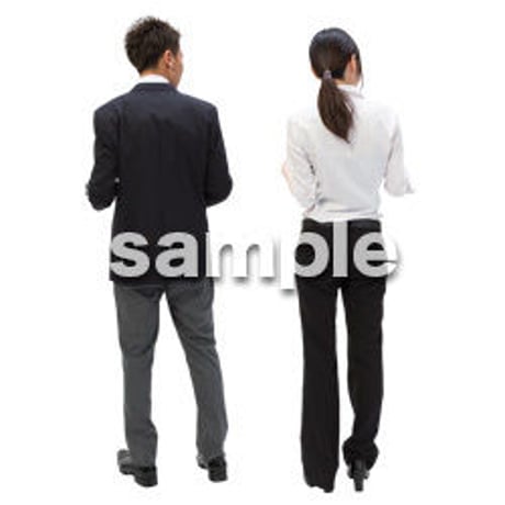 Cutout People　ビジネス-日本人　EE_075