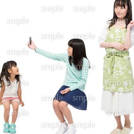 Cutout People　ファミリー　II_281