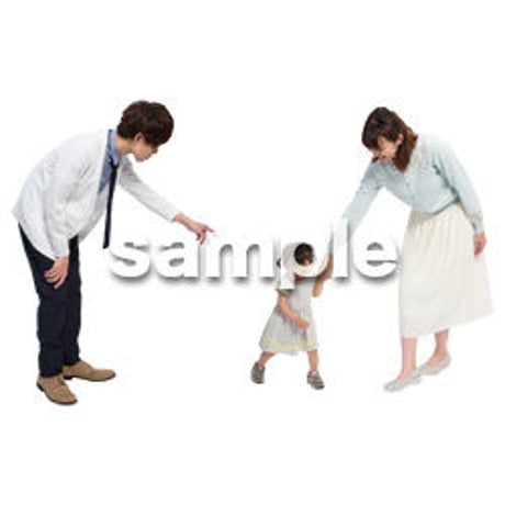 Cutout People　ファミリー　GG_162