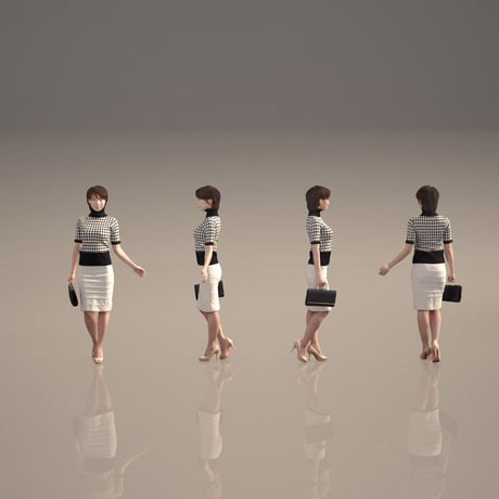 3D人物素材 [ お試し版 ] 025_W_Haru