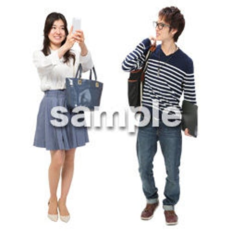 Cutout People　ショッピング　JJ_191