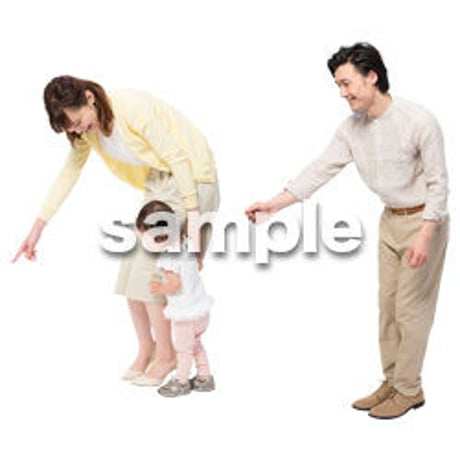 Cutout People　ファミリー　GG_167