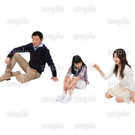 Cutout People　ファミリー　II_237