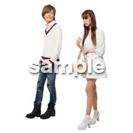 Cutout People　ショッピング　JJ_072