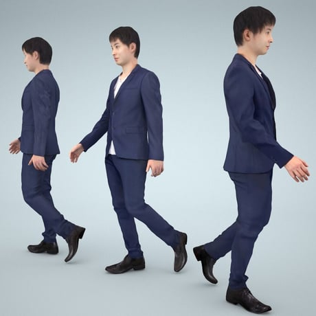 3D人物素材  [Posed]  105_Sota