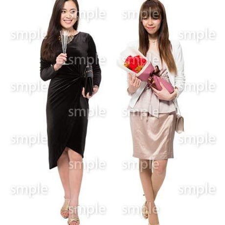 Cutout People　ハイクラス　女性　HH_266