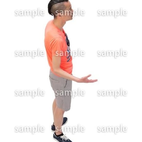 Cutout People　鳥瞰　人物　FF_268