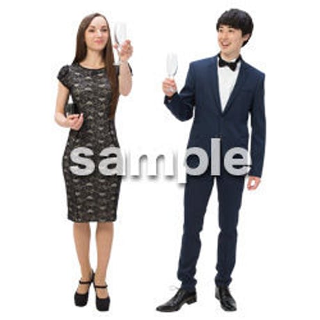Cutout People　パーティー　DD_096