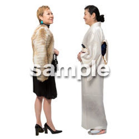 Cutout People　ハイクラス　女性　HH_298