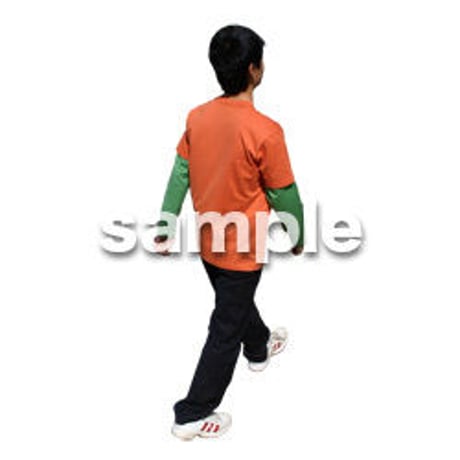 人物切抜き素材　こどもファミリー編　B_434
