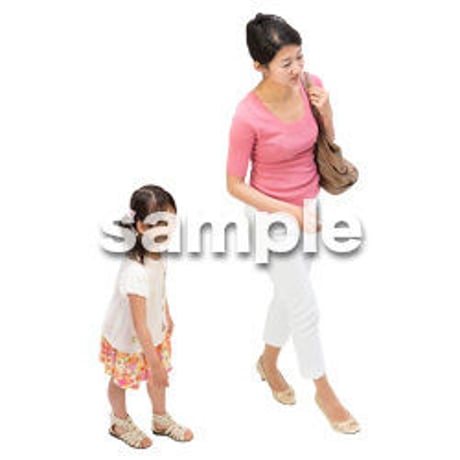 Cutout People　鳥瞰　人物　FF_102