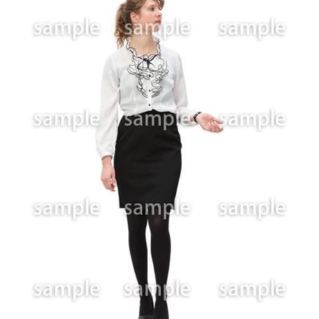 Cutout People　ビジネス　AA_241