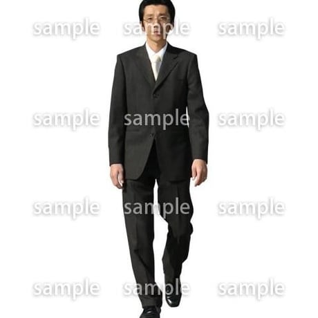 人物切抜き素材　男性女性編　A_166