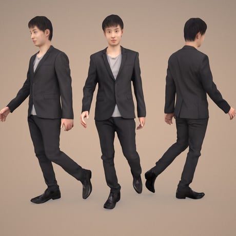3D人物素材  [Posed]  105_Sota