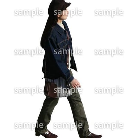 人物切抜き素材　男性女性編　A_278