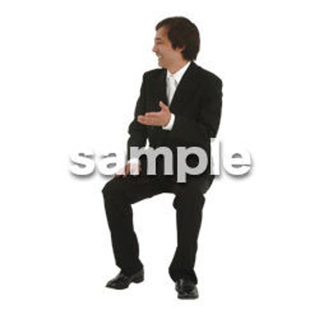 人物切抜き素材　オフィス・フォーマル編　G_306