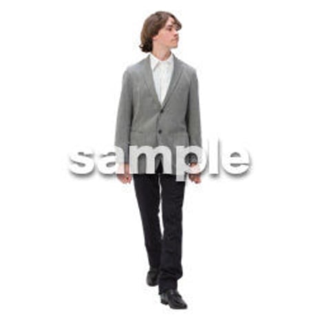 Cutout People　ビジネス　AA_086