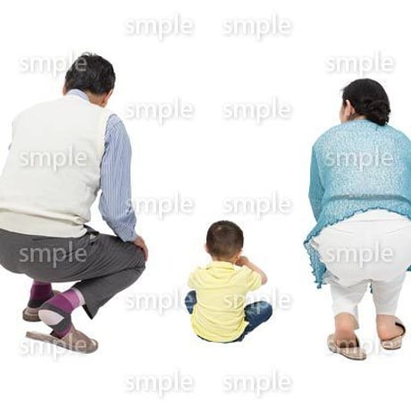Cutout People　ファミリー　II_300