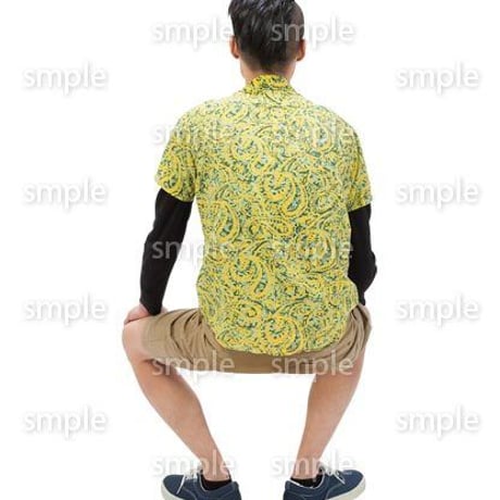 Cutout People　座る　男性　LL_460